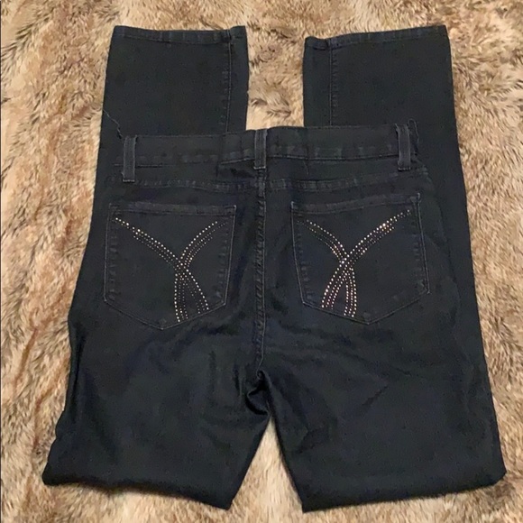 NYDJ Straight leg bling pocket jeans - Picture 2 of 3